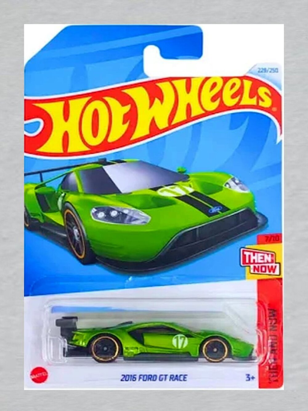 Hot Wheels 2016 Ford GT Race GREEN